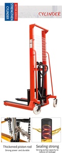 1ton 1.6Meter nâng chiều cao tay <span class=keywords><strong>Pallet</strong></span> <span class=keywords><strong>Stacker</strong></span> 1000kg Tải Công suất mới thủy lực Hướng dẫn sử dụng Xe nâng tay <span class=keywords><strong>Stacker</strong></span> Hướng dẫn sử dụng - Product Image 2