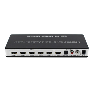 <strong>HDMI</strong> Switcher <strong>5</strong> X1 with Audio Extractor Support RCA L/R <strong>5</strong>.1CH/7.1CH - Product Image 3