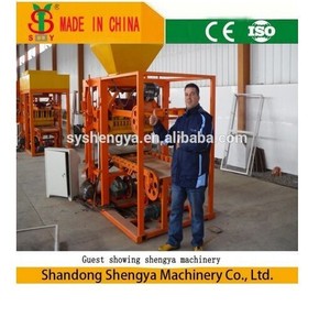 Rung QTJ4-26A tự động Máy làm gạch rỗng/Khối lát rắn làm thiết bị công nghiệp tại Trung Quốc giá - Product Image 3