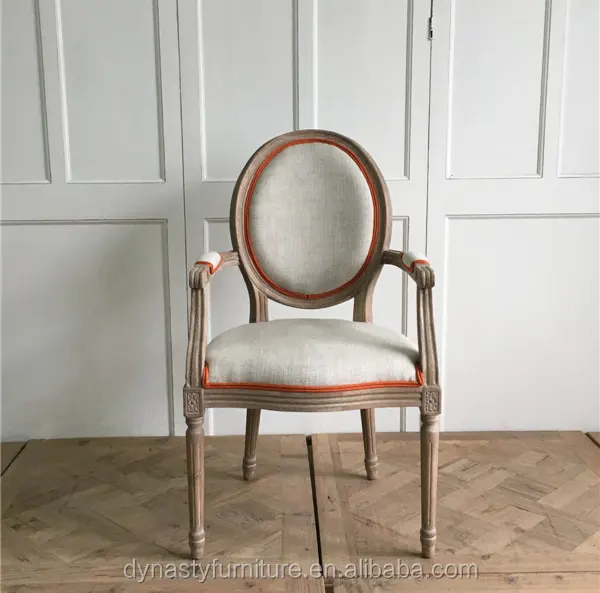 Shabby cadeiras baratas de madeira solda estilo chique