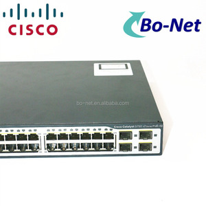 <span class=keywords><strong>Cisco</strong></span> <span class=keywords><strong>3750V2</strong></span> 48 10/100 <span class=keywords><strong>PoE</strong></span> + 4 SFP Tiêu Chuẩn quản lý mạng Chuyển Đổi - Product Image 1