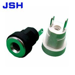 Black 3.5mm X 1.3mm <strong>DC</strong> Power Barrel Jack <strong>Socket</strong> - <strong>PCB</strong> Mount Connector - Product Image 5