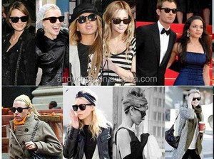 Hot Sell Fashion Sunglasses <strong>Way</strong> <strong>Farer</strong> Sunglasses Men's/Women's Brand 2140 955/69 Red Sunglasses Fire Lens 50mm