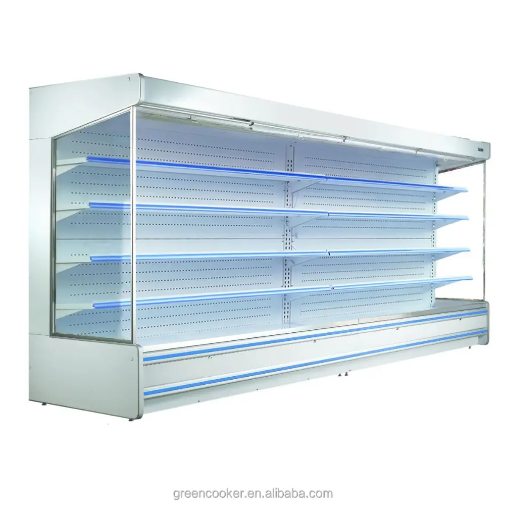 Refrigeração comercial/geladeira aberta