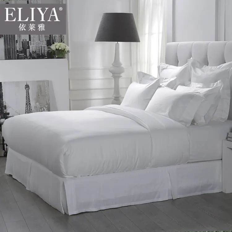 ELIYA Wholesaler 100% Cotton Luxury Hotel King Size Bedding Dubai Bed Sheet Set