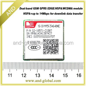 <span class=keywords><strong>Simcom</strong></span> <span class=keywords><strong>sim5360</strong></span> series GSM GPRS EDGE/HSPA <span class=keywords><strong>WCDMA</strong></span> modulo <span class=keywords><strong>sim5360e</strong></span> 3g