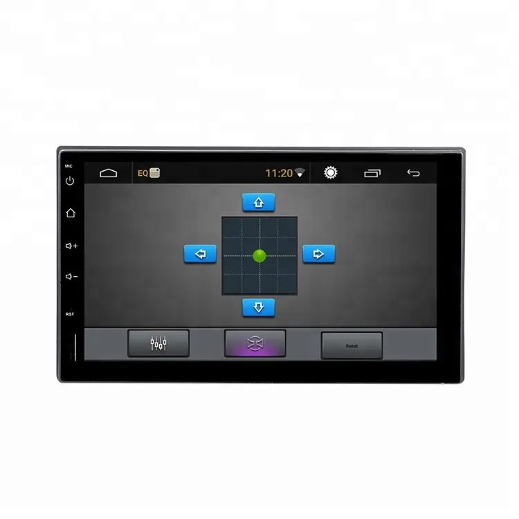 Autoradio Android universale video audio 10 pollici car tv lcd monitor lettore audio con FM AM radio gps wifi siri
