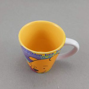 可爱的7盎司儿童陶瓷马克杯，印刷精美