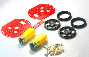 <span class=keywords><strong>Arduino</strong></span> Raspberry PI Selbstorganisation <span class=keywords><strong>2WD</strong></span> Mini Robot Mobile Plattform Kit Chassis
