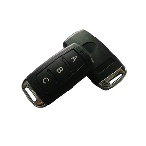 Fixed <strong>Code</strong> 3-Button Key <strong>Remote</strong> Control for Car Alarms Temperature Function 1-Year Warranty Plastic Material