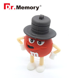 促销不同硅豆形状笔驱动卡通64GB可爱u盘4gb 8gb 16gb 32GB Pendrive <span class=keywords><strong>USB</strong></span> 2.0