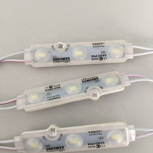 Yüksek parlaklık DC 12V 3 Leds modülü 1.5W ultrasonik enjeksiyon IP67 Lens SMD 5730 sıcak beyaz Led modül lamba ile Led modülleri - Product Image 6
