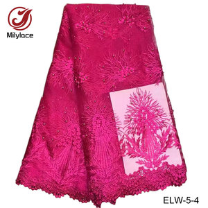African White China Wholesale Net <strong>Market</strong> Chantilly in Lace Fabric <strong>Dubai</strong> - Product Image 4