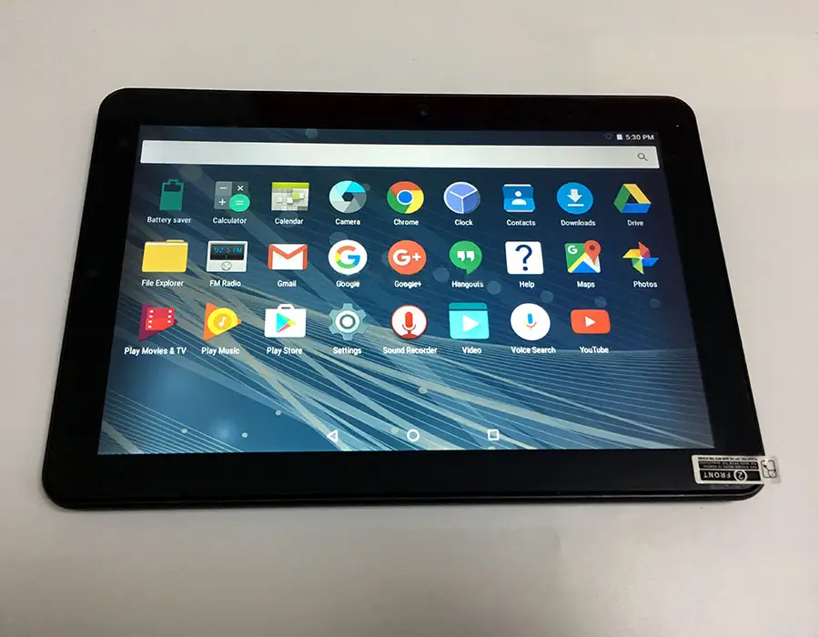Tablet Android Mediatek 10.1 Inci, Pc Tablet Layar Sentuh 3.7V 6000Mah Baterai Quad Core Oem 10 Inci Rom 32Gb
