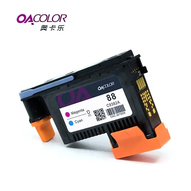 OACOLOR再生C9381AC9382A HP88プリントヘッド用HP Officejet Pro K550 L7380 75807590プリンタープリントヘッドと互換性があります