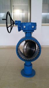 API 6D DN300 PN16 เหล็กดัดวาล์วผีเสื้อ Wafer ราคา - Product Image 3