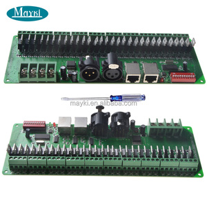 30 канала DMX512 светодиодный контроллер DC9V-DC24V RGB контройлер с управлением DMX декодер для СВЕТОДИОДНЫЕ веревки освещение - Product Image 2