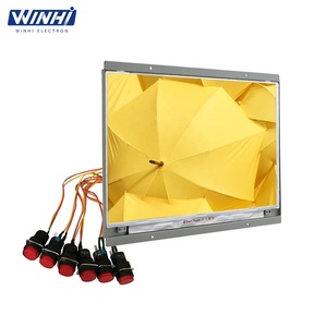 Trung tâm mua sắm kỹ thuật số biển màn hình pop phương tiện truyền thông máy nghe nhạc đẩy nút quảng cáo kỹ thuật số - Product Image 1