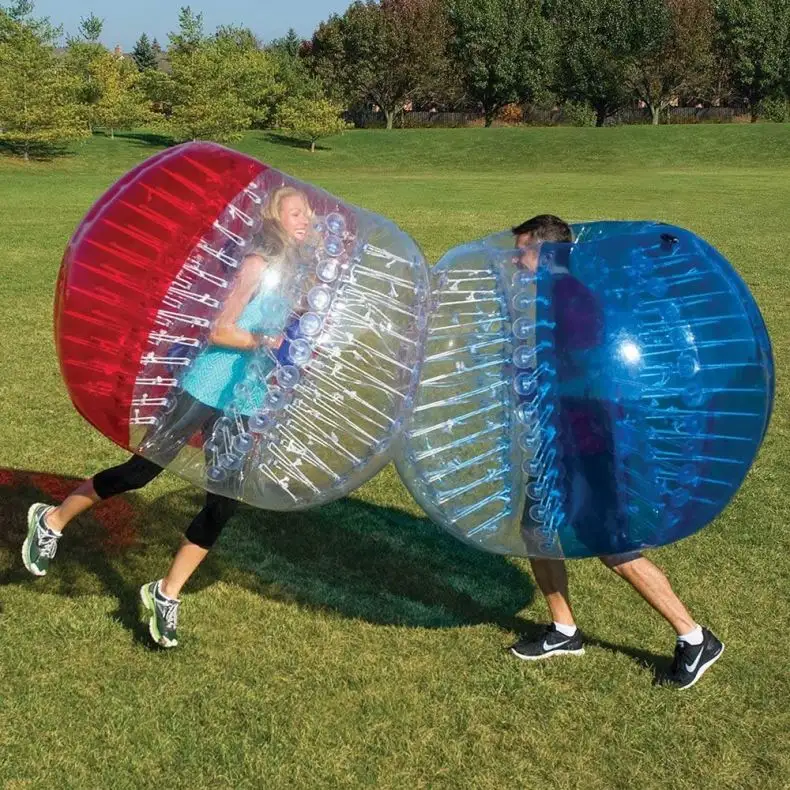 2021ราคาถูกที่กำหนดเอง1.5เมตรพองกันชนฟุตบอลพองพีวีซี Zorb Ball สำหรับขาย