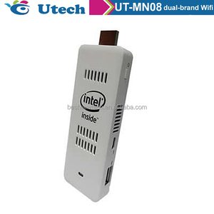 Vendita calda Mini PC TV BOX WIN10 Pro Android versione Quad-Core 2GB RAM Intel Chipset Fanless 8GB Dual USB Linux usato Computer Stick - Product Image 1