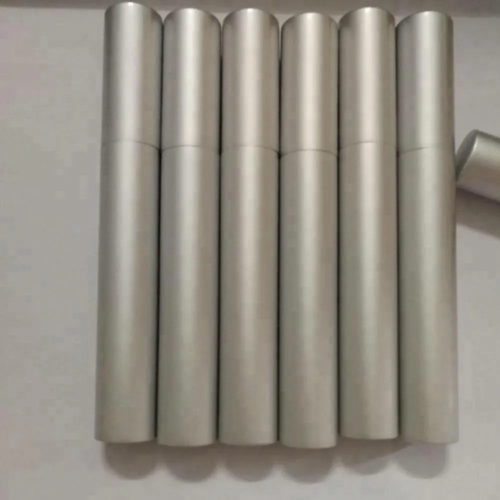 Garrafa/recipiente/tubo do soro de cílios de alumínio da prata/