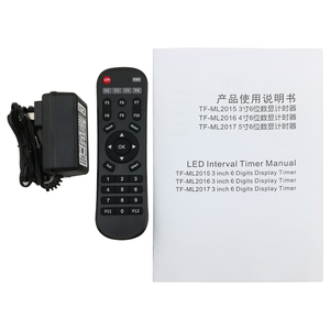 6-Digit 5-Inch <strong>LED</strong> Interval Crossfit Gym Training <strong>Timer</strong> Muscle Driver Interval <strong>Timer</strong> for Timing Monitoring Tracking - Product Image 6
