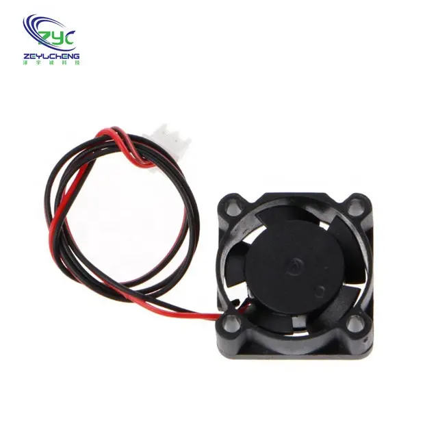 Mini Cooler 12v 2pin 2510 25x25x10mm Dc Cooling Fan with Brushless motor