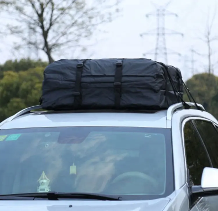 Bolsa de carga para equipaje de techo de coche a prueba de agua sin portaequipajes