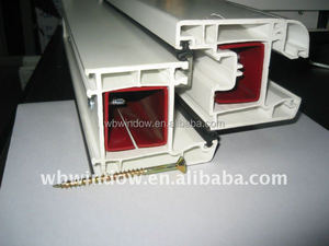 สีขาวตกแต่งแถบ,หน้าต่างพีวีซี casement Windows - Product Image 6