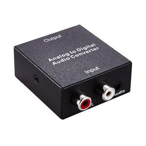 Analog to Digital <strong>audio</strong> converter HDMI ADC Support <strong>input</strong> 3.5mm <strong>audio</strong> and R/L <strong>output</strong>