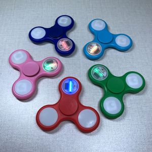 2021 thiết kế mới hiển thị lập trình tin nhắn LED tay Fidget Spinner - Product Image 2