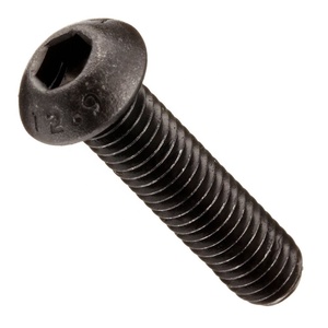 ISO7380 ossido nero M3 M4 M5 M6 M8 nylon lock patch esagono incassato vite a testa cilindrica con bloccaggio filettato