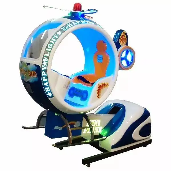 Münz betriebene Kiddie Rides zum Verkauf | Vergnügungs-Fantasy-Flugzeug Arcade Kids Driving Simulator Rennspiel maschine Zum Verkauf