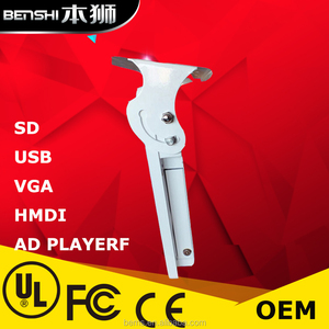 14/16/19/21 inç tavan led tv için araba, çatı montaj monitör aşağı cd otobüs video reklam oyuncu usb sd usb wifi fonksiyonu - Product Image 4