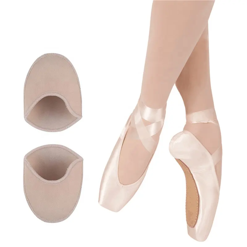 Almohadillas para el cuidado de los pies, plantillas protectoras para baile de los pies, medias almohadillas, cubiertas de silicona para zapatos de Ballet, zapatos de Ballet para baile de Punta HA00578