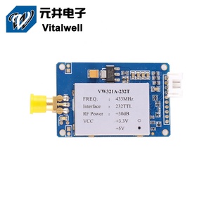 VW321A 5V 232ttl 433MHz 2km Funksender Langstrecken-Netzwerks ender