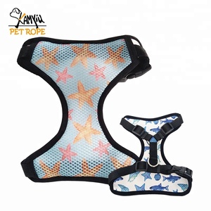 Pengekang Anjing Lucu dengan Tali, <span class=keywords><strong>Harness</strong></span> Anjing Nyaman Motif Es Krim dengan Tali Kekang untuk Anjing - Product Image 5