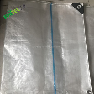 120-160gsm Uv Treated clear Pe Tarpaulin Tarps for Cherry <strong>Yard</strong> Vineyard <strong>Cover</strong> with Reinforced Bond and Grommet - Product Image 5