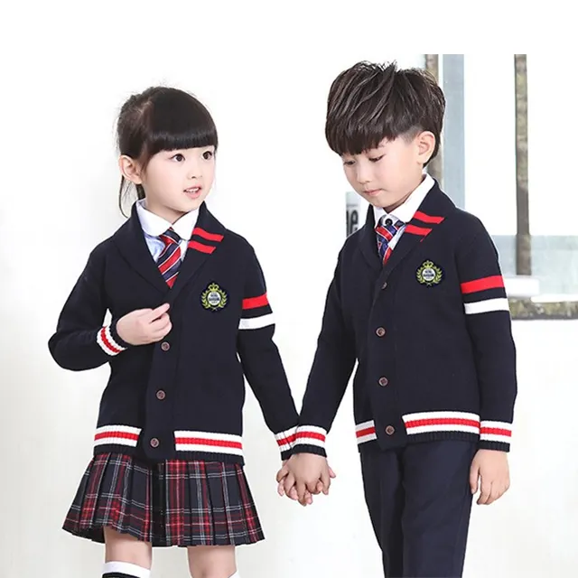 Personalizzata inverno bambini della primaria scuola materna scuola uniformi