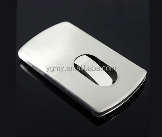 stainless steel business card box