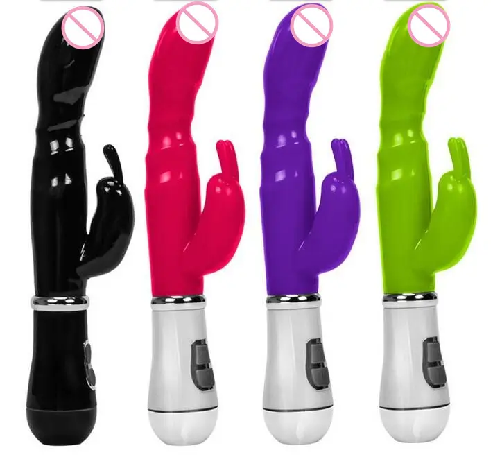 شحن USB هزاز G-spot تحفيز البظر دسار النساء الإناث أرنب هزاز