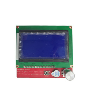 12864 LCD-Rampen Smart Parts RAMPS 1.4 Controller-Bedienfeld LCD 12864 Display Monitor Motherboard Blue Screen Module