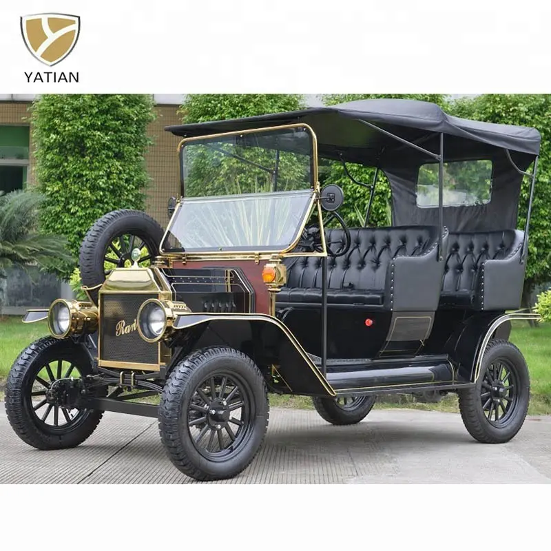 Modello t 6 sedili classico veicoli elettrici vintage da golf a buon mercato carrello per la vendita