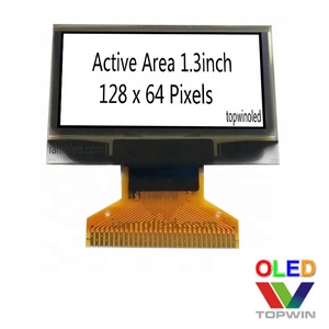 1.3 ''pollici oled 128x64 dots 30 pin di saldatura display dello schermo UG-2864KSWLG01 con IIC SPI Interfaccia parallela ssd1306 DCDC all'interno - Product Image 5