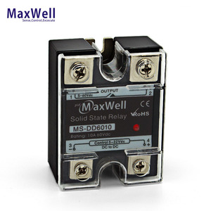 MS-DD6010 High-Efficiency Single Phase DC to DC Solid State <strong>Relay</strong> (SSR) <strong>Module</strong> for DC Power <strong>Modules</strong> in Robotics - Product Image 1