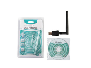 300 Mbps Realtek 8192CU high speed Standard wlan stick WIFI Adapter mit externer antenne für TV Box, laptop, STB .. - Product Image 5