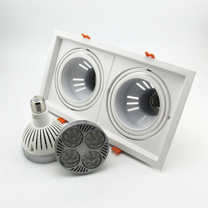 Kapalı LED spot lamba tutucu AR11 led spot çerçeve Kare tavan ışığı - Product Image 6