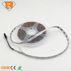 Водонепроницаемые RGB DC12V 70W 300PCS SMD 2835 программируемые светодиодные полосы света набор с 24 клавишами с пультом дистанционного управления и адаптеры для сим-карт - Product Image 6