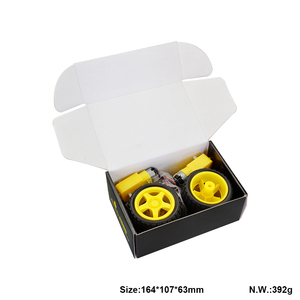 Keyestudio motori e ruote motore telaio intelligente Robot Kit auto per Arduino Smart auto - Product Image 5