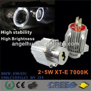 Toptree כפול HID bi-קסנון מקרן עדשת אור (מלאך עיניים, CCFL מלאך עיניים, עיני מלאך ערכת קסנון) <span class=keywords><strong>led</strong></span> עיני מלאך עבור bmw e90